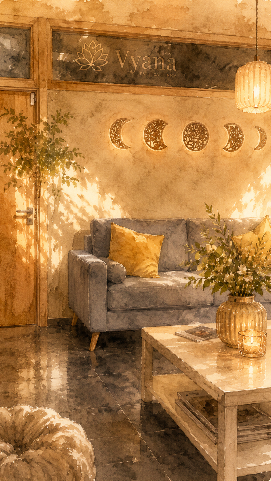 Sala de espera de Clínica Vyana Los Barrios